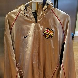Nike F1 Gex - RARE Authentic Gold FCB Team Jacket